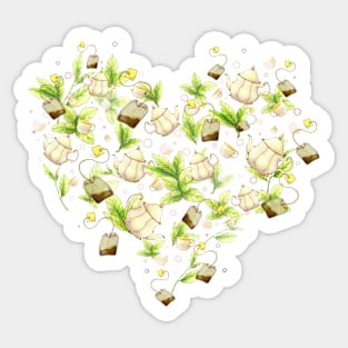 Love Tea Sticker